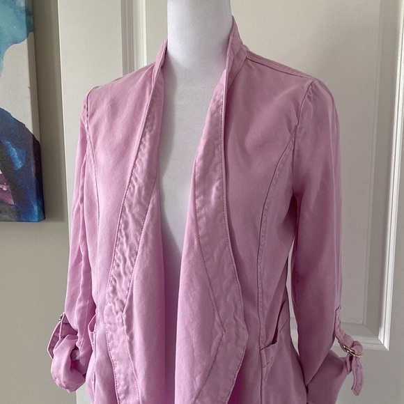 White House Black Market XS jacket purple lilac - Picture 3 of 15